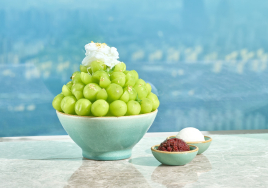 샤인머스캣 빙수와 함께 호캉스...시그니엘 '테이스트 오브 어텀'